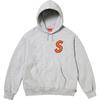 Felpa con cappuccio Supreme S Logo Heather Grey