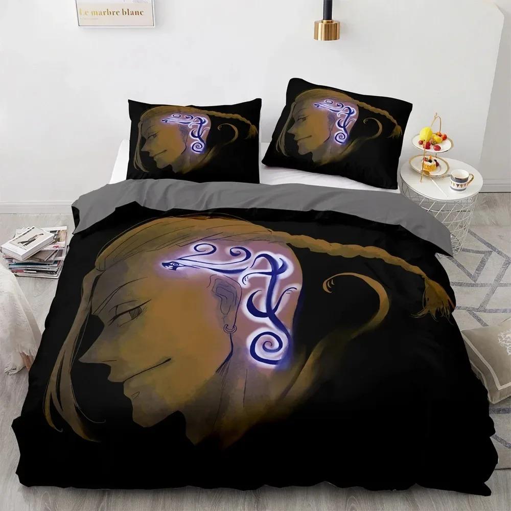 Tokyo Avengers Manjiro Sano Bedding Set 3D Printed Suitable for Bedroom Duvet Cover Set With Pillowcases Kids Home Textile