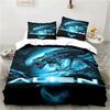 Alien Vs. Predator Predator Película Juego de Ropa de Cama Dormitorio Suave Moderno Colchas Cómodo Funda Nórdica Funda de Edredón y Funda de Almohada