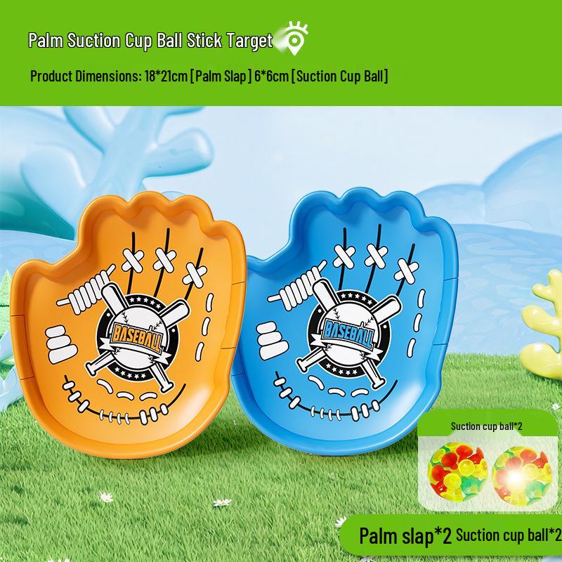 Hobby Toss & Catch Suction Cup Racket - Outdoor/Indoor Parent-Child Sticky Ball Toy