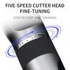 Professioneller Haarschneider mit 5 Geschwindigkeiten, starker Leistung, langer Akkulaufzeit und LED-Licht – perfekt zum Haareschneiden!