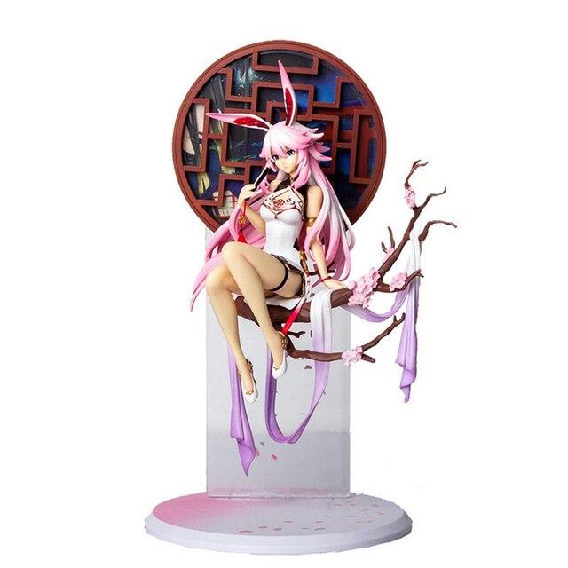 31cm Anime Mmihoyo Figure 1 /8 Cheongsam Ver Yae Pvc Action Figure Toys Collectible Model Toys Kid Gift
