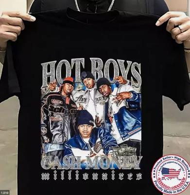 Hot Boys Lil Wayne Cash Money Millionaires T Shirt Full Size S-5XL Unisex T-Shirt