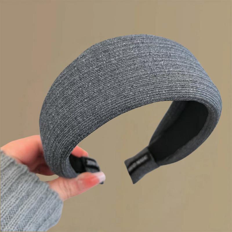 Dickes High-End-Stirnband mit breiter Krempe für Damen - 2025 Herbst/Winter Rutschfestes Haaraccessoire