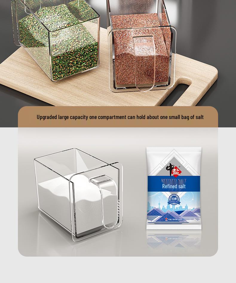 Raft de depozitare pentru bucătărie montat pe perete cu borcane pentru condimente