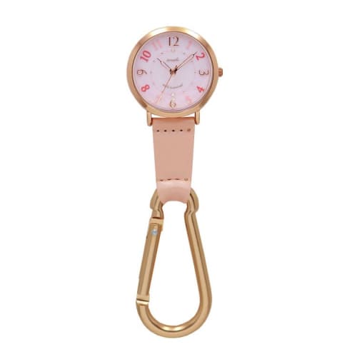 

Полевые часы, Часы-карабин, Карманные часы, Часы с крючком, Часы-брелок, На солнечной батарее, Батарея не требуется, ASS172 SO Lux (розовый)