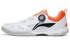 Mage Pe Comfortable Cushioning Low Top Table Tennis Shoes Unisex White Orange APPU017-1