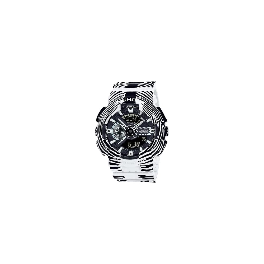 Мужские часы Casio G-Shock GA-110WLP-7A Белые Аналогово-цифровые Водонепроницаемые Ударопрочные