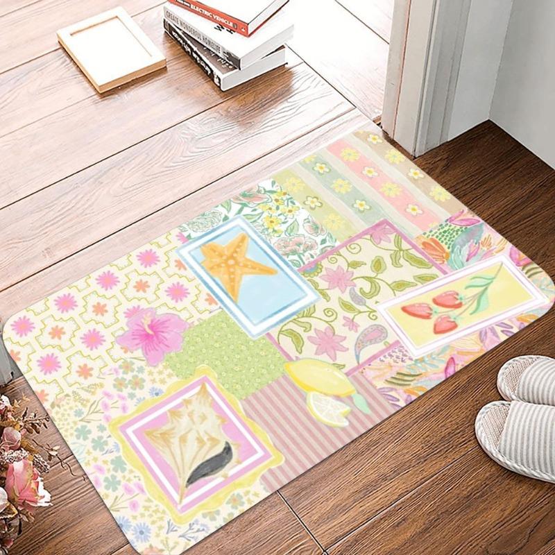 

Нескользящий Водонепроницаемый Дверной коврик Легко чистить Входной напольный коврик Домашний декор Прочный Минимализм Для помещений и улицы Очень модный и красивый 40x60cm