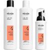 NIOXIN System 4 Kit - Colored Hair - Shampoo, Conditioner, Treatment - Anti-Hair Loss - Hydration