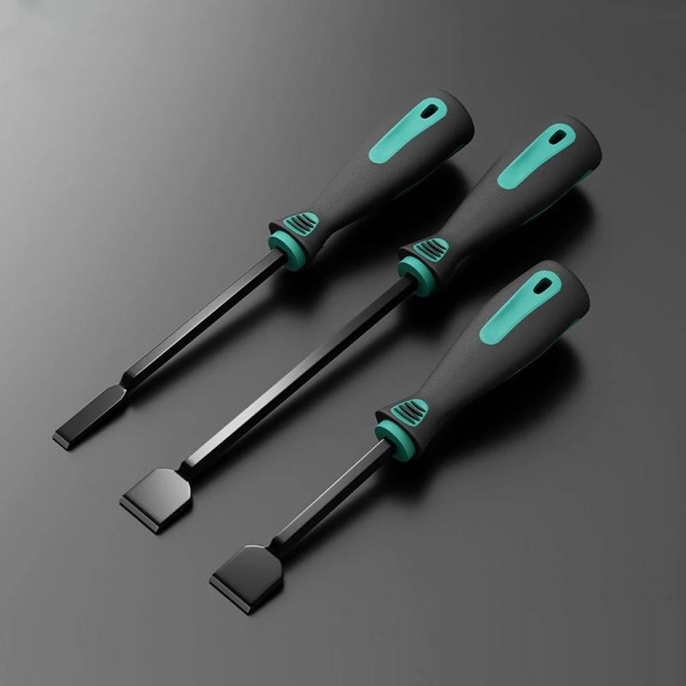 Stahlzylinder Schaberklinge für Automobilanwendung Eisblock Klebstoffentferner Autoreifen Spaltwerkzeug Rasierklinge zum Reinigen und Reparieren