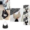 Stylish Crescent Shoulder Bag For Everyday Use Trendy Mid-soft Synthetic Leather