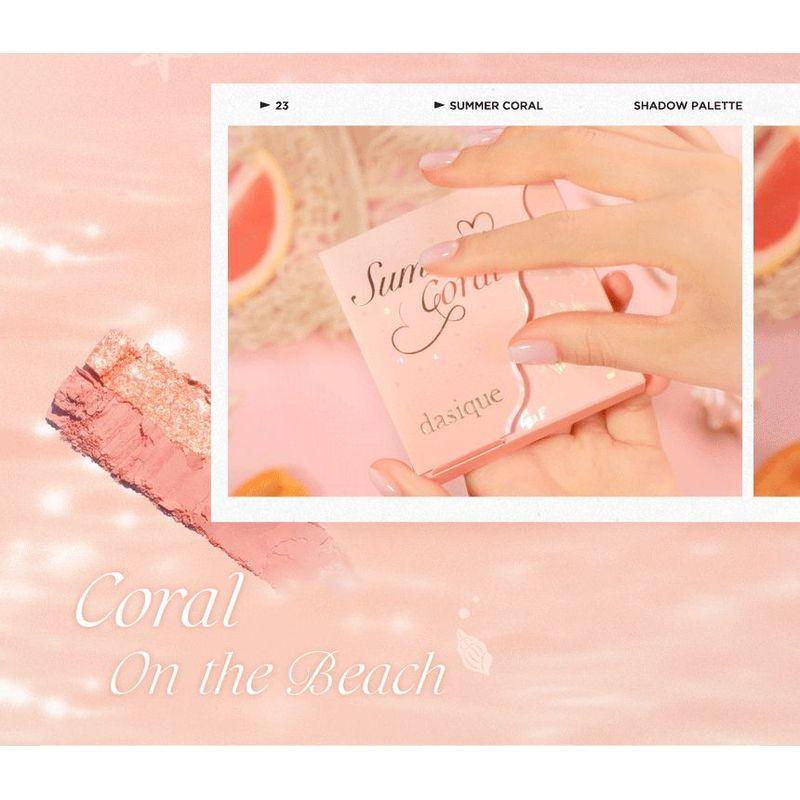 dasique - Shadow Palette Summer Coral Edition