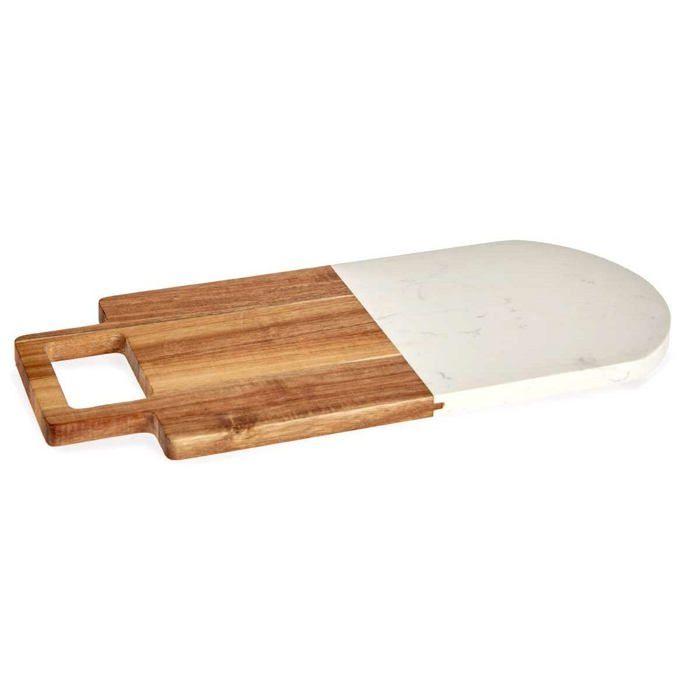 Planche à découper en bois d'acacia - Kinvara Skincare - 39x19x17 cm - Multicolore - Rectangulaire - 10 kg - Standard