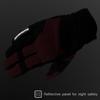 Komine Protective Winter Gloves for Motorcycles Hannibal Black Marble 2XL GK-8184