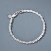 925 Silver Blue White Crystal Bracelets For Women Luxury Sparkling Double Layer Star Bracelets Elegant Jewelry