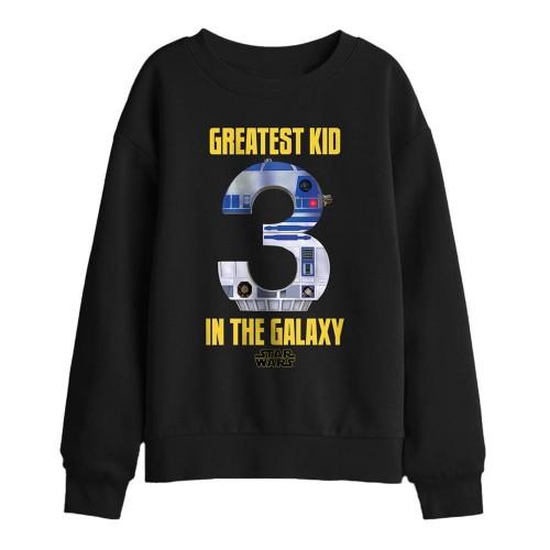 Star Wars Childrens/Kids Greatest Kid In The Galaxy R2-D2 3rd Birthday Sweatshirt