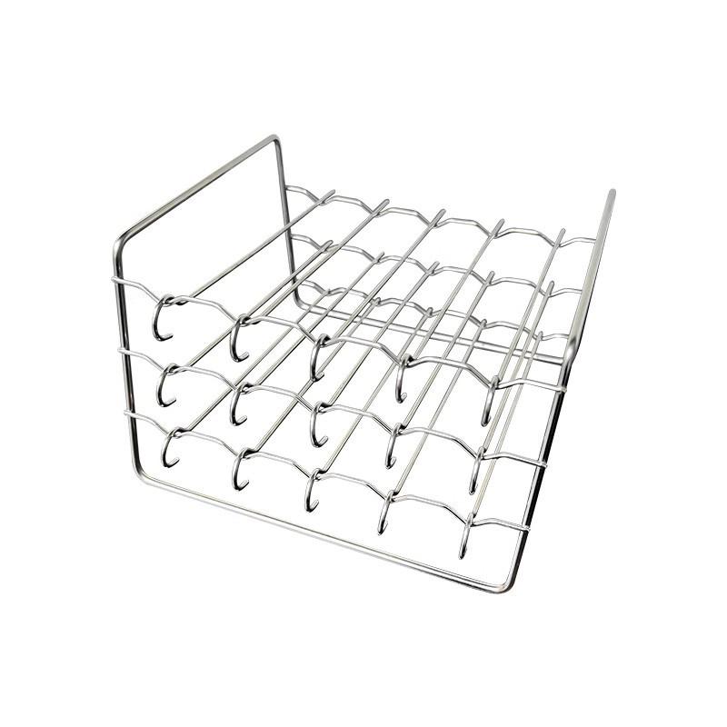 Аэрофритюрница Нержавеющая сталь Гриль Вертикальный шампур Подвесная духовка Решетка для кебаба Держатель для кебаба Гриль Кухонные гаджеты