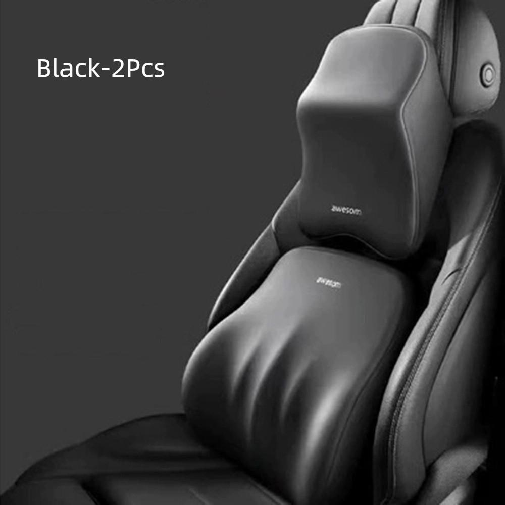 Anti-fatigue Car Neck Pillow Soft Neck Rest Cushion Breathable Car Headrest  Car Interior Ornaments
