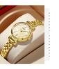 CURREN 9098 Women's Waterproof Quartz Casual Steel Band Wristwatch