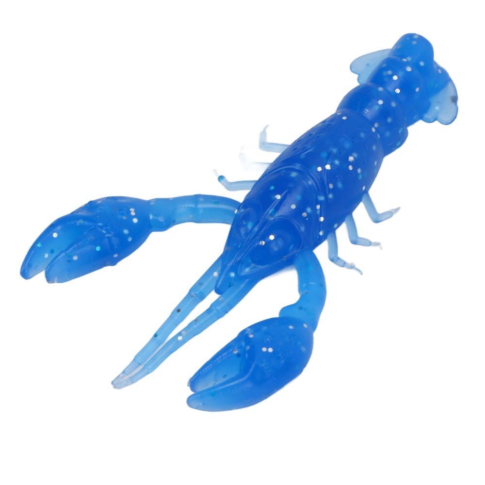 20PCS Soft Fishing Lure 5.5cm Artificial Lure Durable Crawdad Bait  Freshwater Fishing