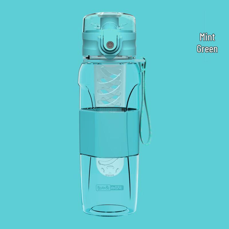BEANBEANLOVE Portable Sports Water Bottle with Filter