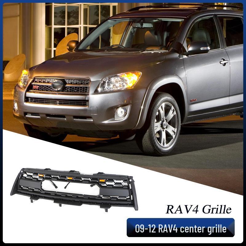 09-12 Toyota RAV4 Modified Front Bumper Grille with Lights