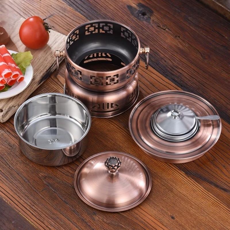 Di Ruien Stainless Steel Personal Alcohol Hot Pot