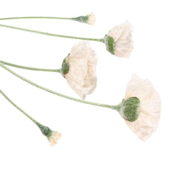 Artificial Flowers Faux Silk Flower Branch with Stems Real Touch Fake Flower Arrangement for Spring Home Kitchen Table Decor