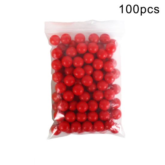 100Pcs 15mm Children Counting Solid Balls Toy School Mathematics Teaching Aids