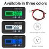 DC 6-100V LCD Digital Power Indicator Voltmeter Battery Capacity Tester Universal for Electric Vehicles, Motorcycles and Cars
