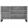 Shoe Rack Concrete Grey 102 X 36 X 60 Cm Particleboard