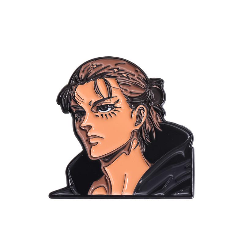 Anime Trendy Twoinone Character Pin Brooch Fashionable Accessory For All Fans