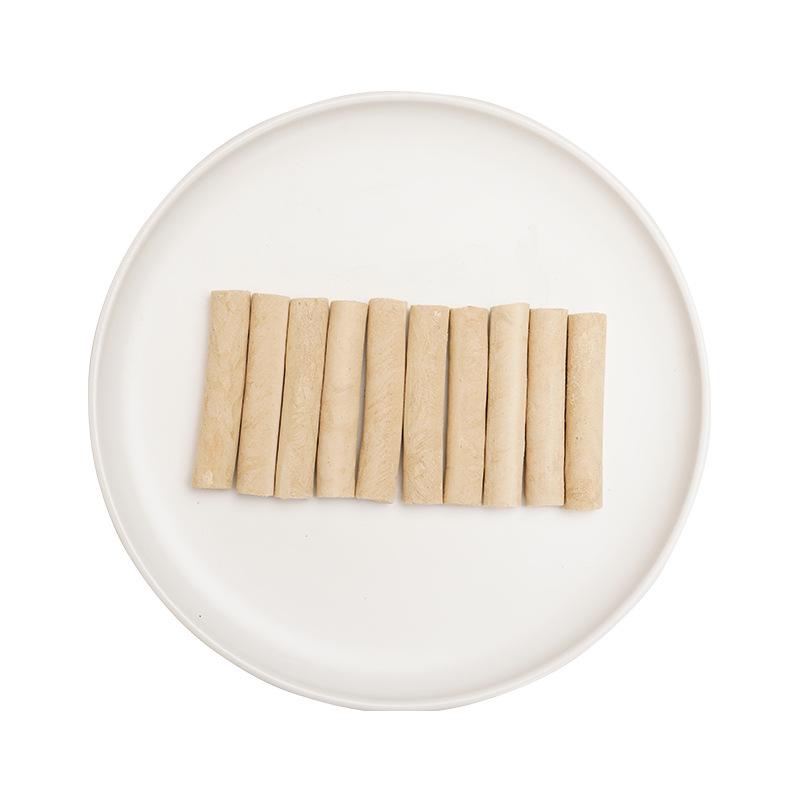 Individually Packed Freeze-Dried Cat Grass Sticks: Hairball-Reducing Chicken Snacks for Kittens & Adult Cats with Free Shipping