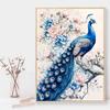 5d DIY Diamant Malerei Kreuzstich Tier blau Pfau Diamant Stickerei Mosaik voller Runde Bohrer Home Decor