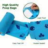 Pet Waste Bags for Dogs - 60 Count Small Roll - Creative Design Poop Bags for Dog Walking and