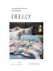 European Cotton Sateen Jacquard 4-Piece Skin-Friendly Bedding Set