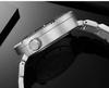 Men's Stainless Steel Automatic Waterproof Sport Watch with Luminous Dial - Fashion Business Brand.