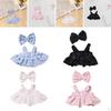 Doll Clothes Set Make Your Dolls Cute Costumes for 15 cm 17 Blue