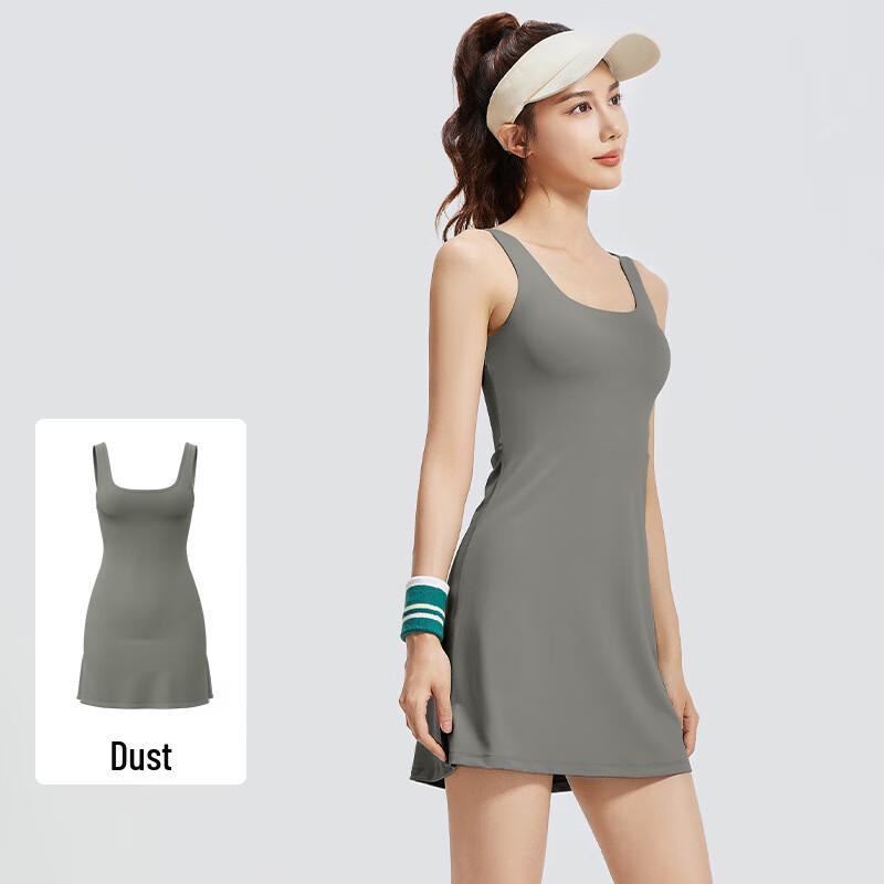 Liangsu Women's Slim-Fit Tennis Dress