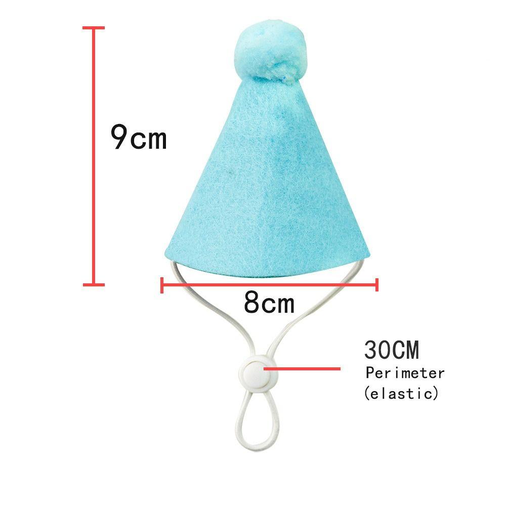 Narozeninová oslava mazlíčků Narozeninový set šály a klobouku pro mazlíčky Set šály a klobouku pro mazlíčky Kočičí šála Klobouk pro psa