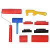 Wood Grain Imitation Tool Set: Rubber Mold & Rollers for Wall Art (MS3, MS6, MS17)
