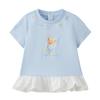 PawinPaw Cartoon Bear Girls' Short Sleeve T-Shirt