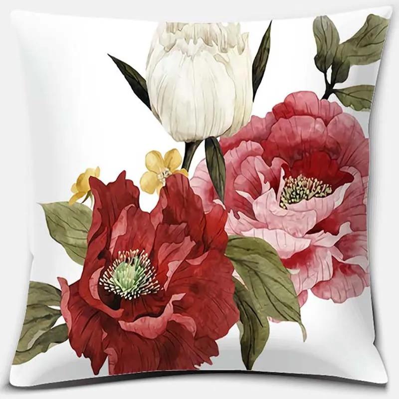 Vakkert Blomsterputetrekk Kontor Stue Hjem Putetrekk Bilpynt