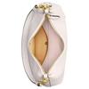 Coach Juliet 25 Logo Chiusura a Zip Borsa a Spalla in Pelle Tote Media Borse da Donna Gesso CW640-B4HA
