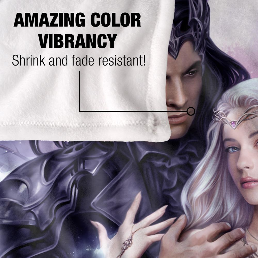 JQ Licensing The Enchanted Ones Elves Silky Supersoft Blanket