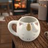 Unicorn Ceramic Cup Milk Breakfast Cup Rainbow Horse Cartoon Office Cup Home Creative Mug