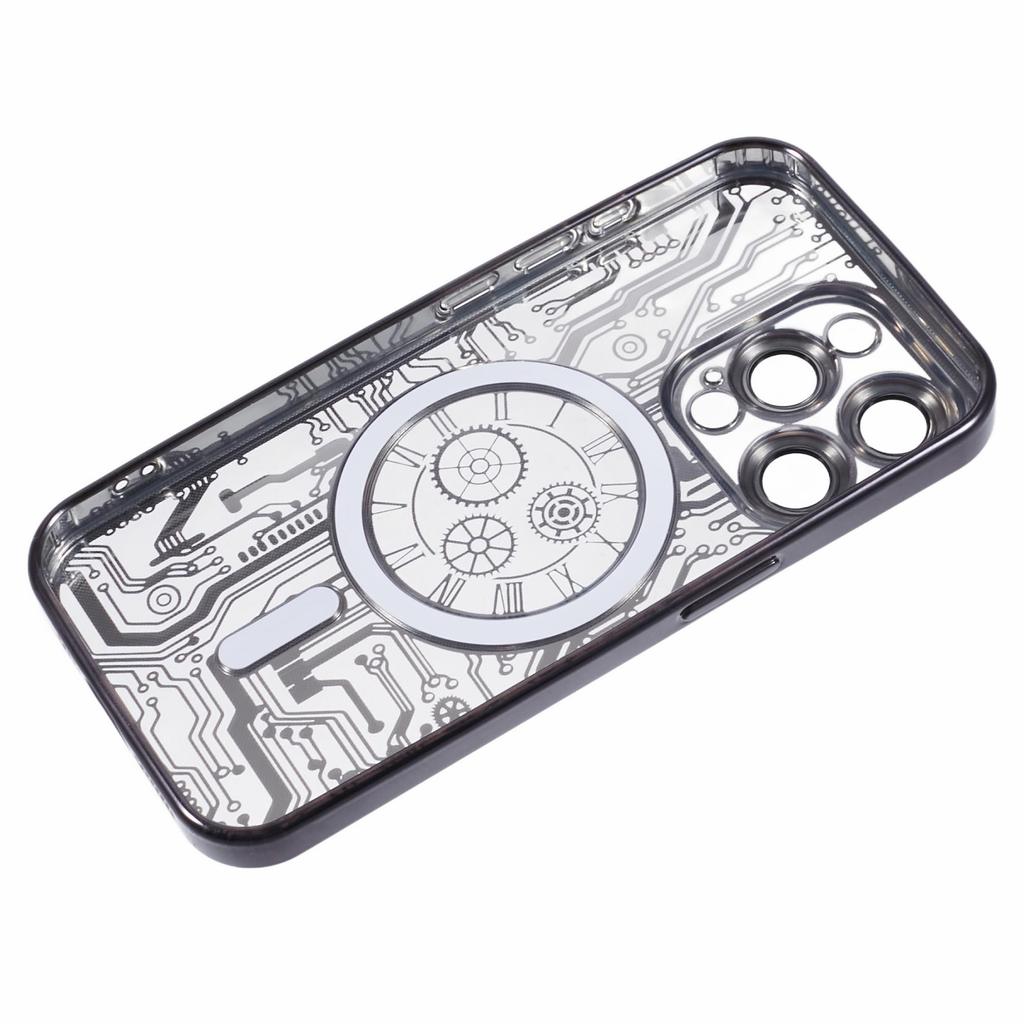 AR Series For iPhone 13 Pro Case Compatible with MagSafe TPU Shockproof Phone Protective Cover