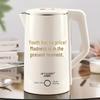 Stainless Steel Electric Kettle with Double Layer and Automatic Shut-Off, Large Capacity