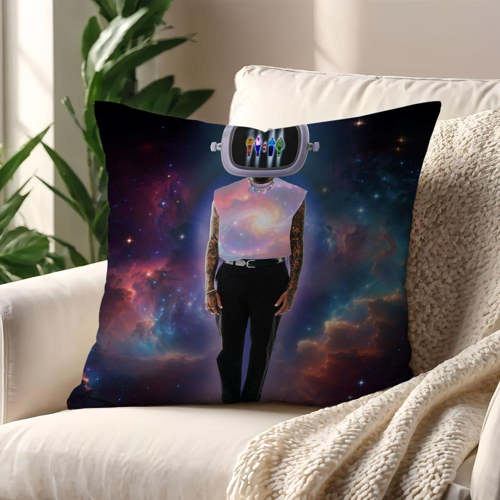 Singer C-Chris B-Brown 1111 Hudební povlak na polštář Povlak na polštář Dekorace Místnost Domov Pohovka obývací Kancelář Auto Severská jednoduchost